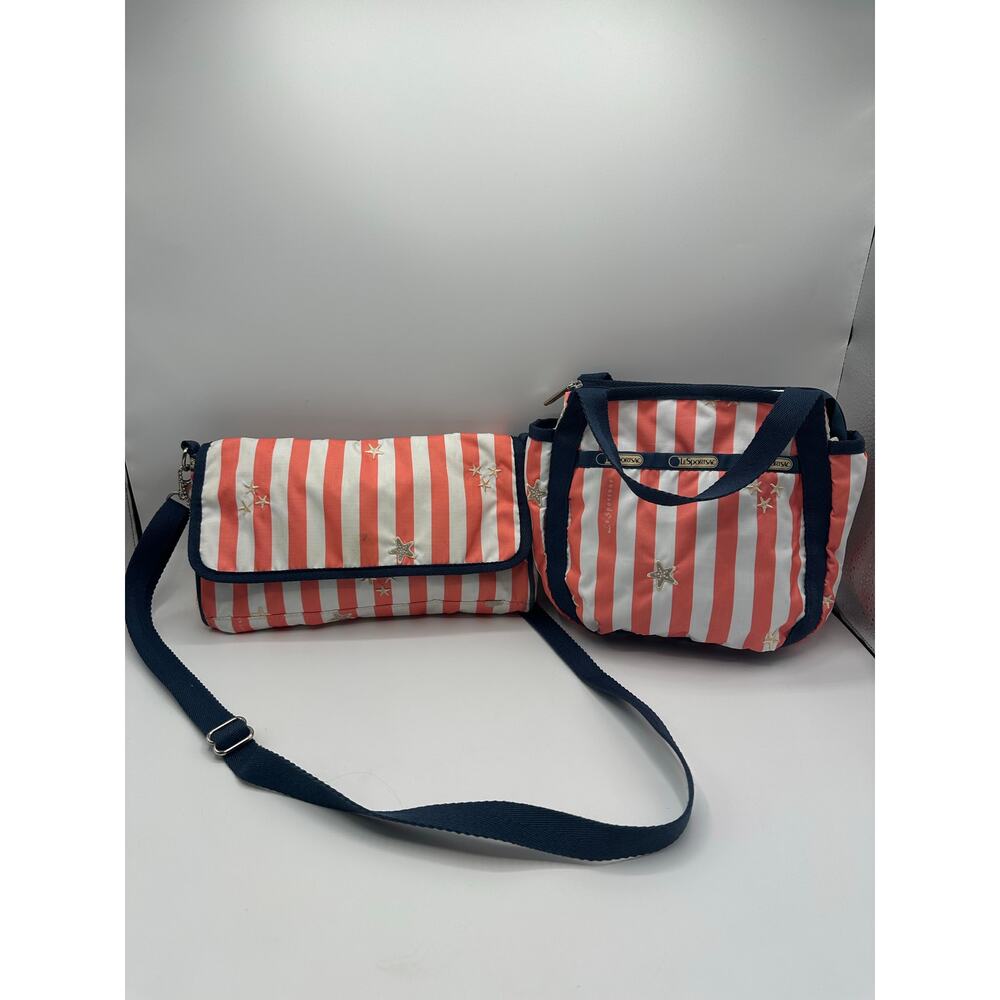 ✨ RARE LeSportsac Japan Exclusive Tropical Delight 2-Bag Set ✨